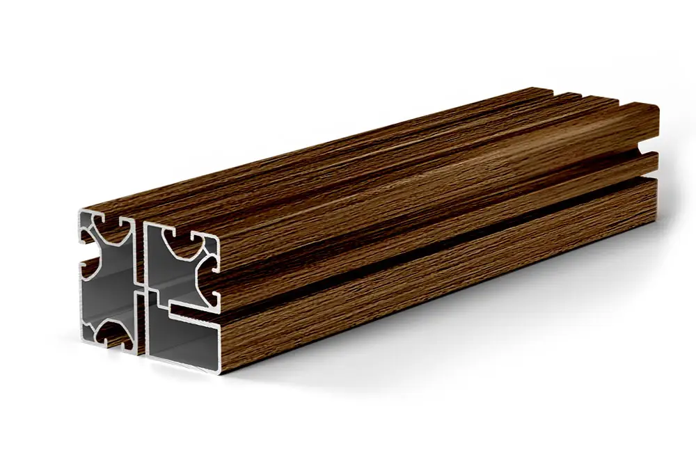 Zeichnungsprofil mit Holzoptik